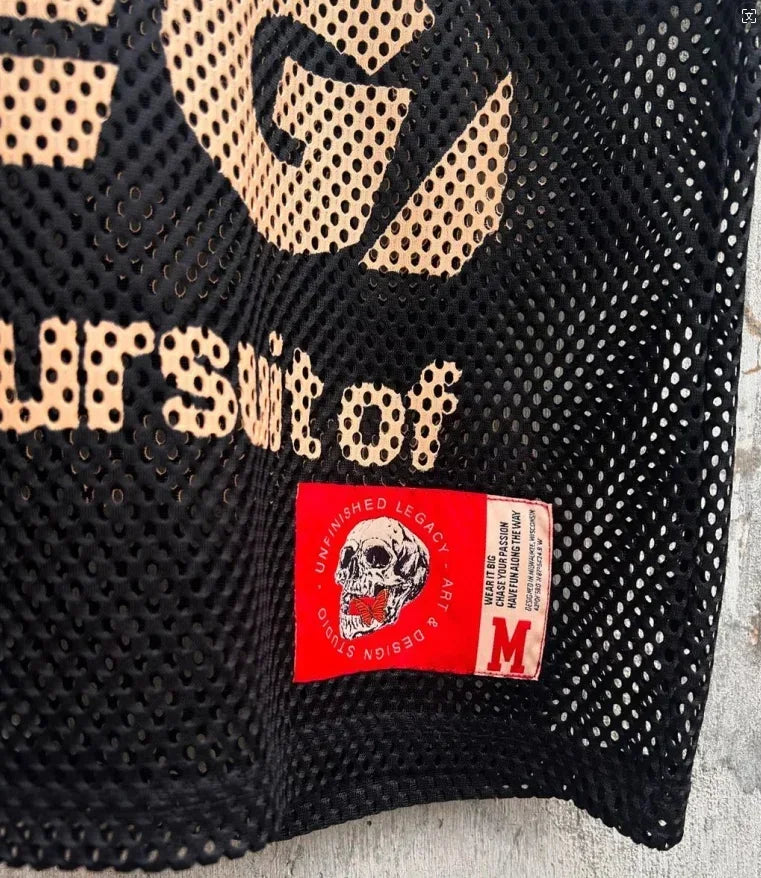 mesh jersey street wear