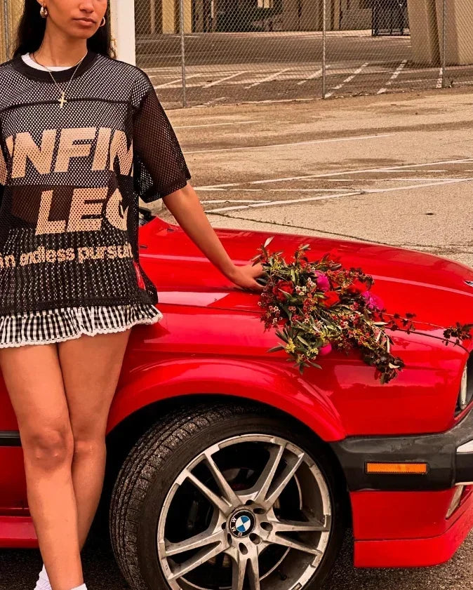 mesh jersey street wear